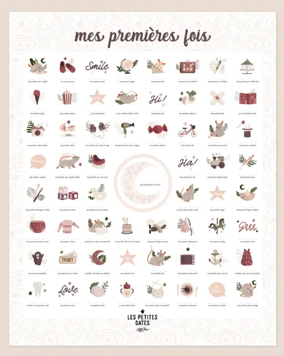 LES PETITES DATES / mes premieres fois - souris poudre by Citron Grenadine