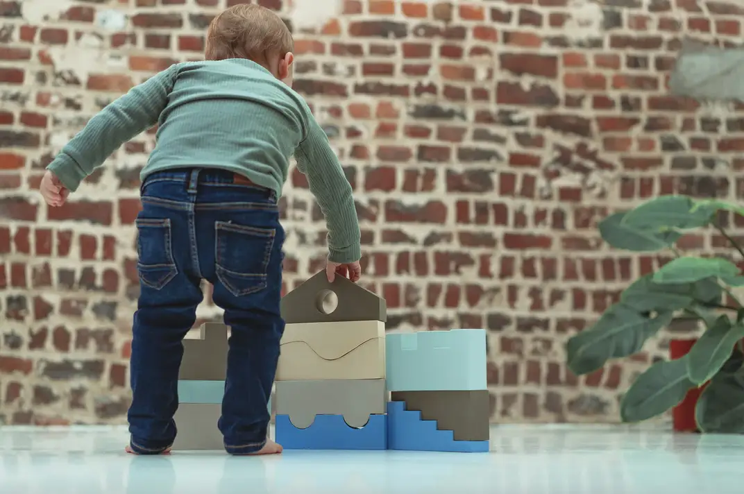 MOES PLAY puzzle blocks / sky by Citron Grenadine