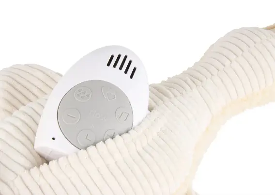 FLOW AMSTERDAM liva doudou musical et bruit blanc / beige by Citron Grenadine