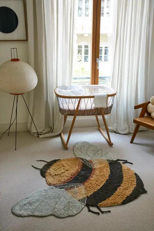 Tapis Lavables Bee by Citron Grenadine