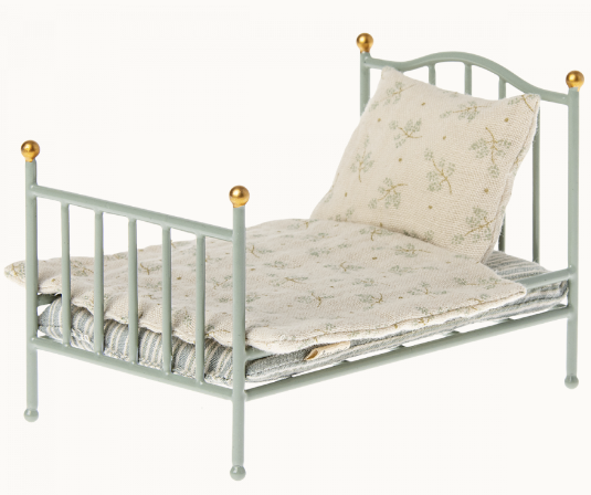 Maileg lit métal vintage / menthe by Citron Grenadine