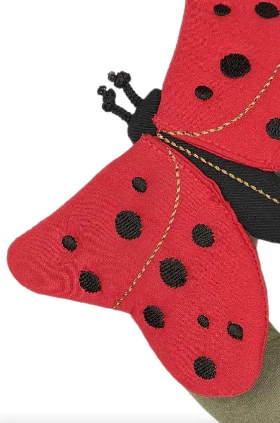FABELAB hochet coccinelle by Citron Grenadine