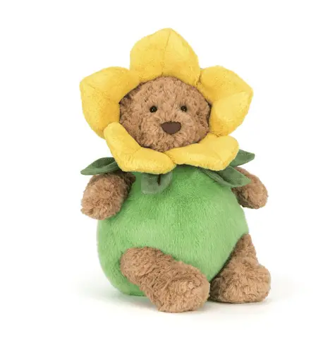 Jellycat Bartholomew Bear Daffodil Outfit by Citron Grenadine