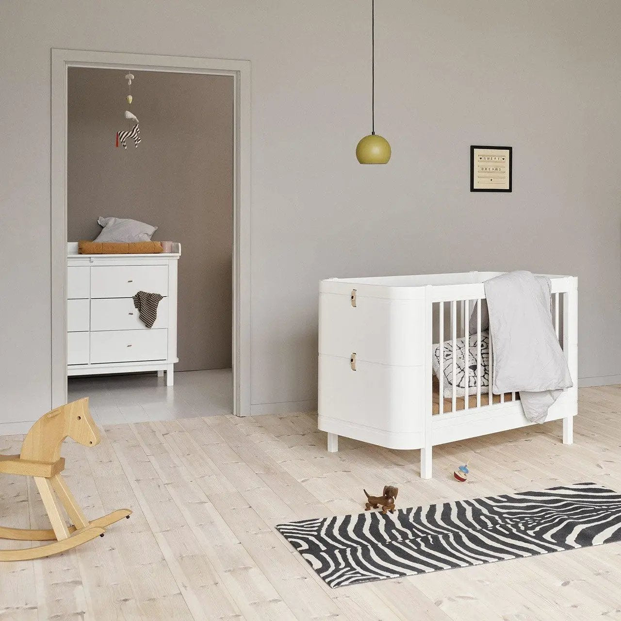 Oliver Furniture lit mini+ cot blanc 041486 by Citron Grenadine
