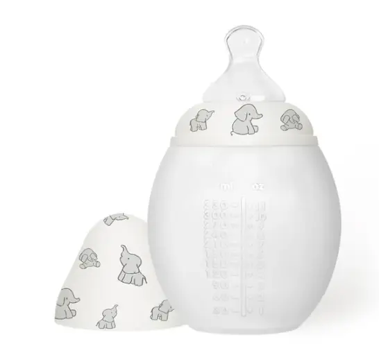 ELHEE Biberon anti-colique 330ml | éléphant 4m+ by Citron Grenadine