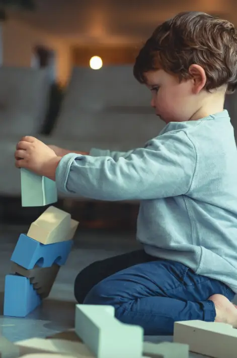 MOES PLAY puzzle blocks / sky by Citron Grenadine