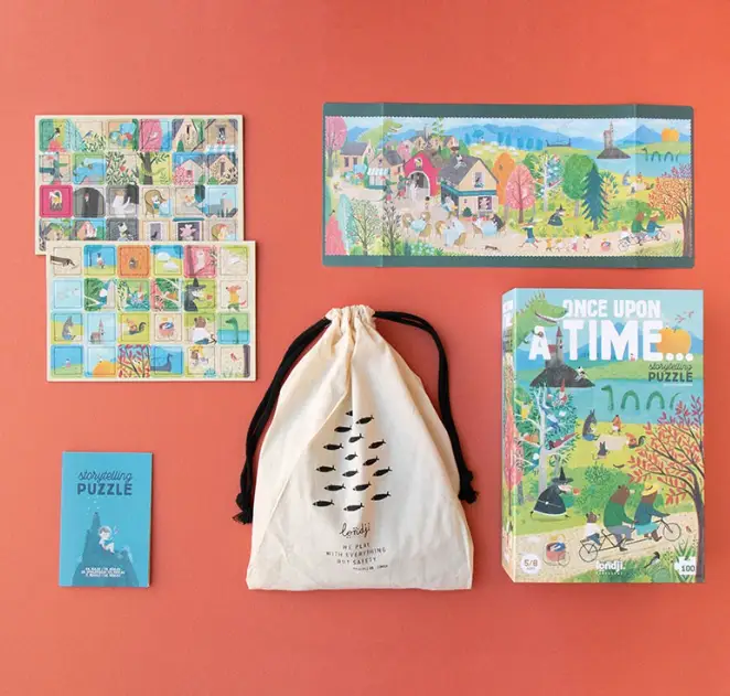 LONDJI puzzle once upon a time +5 ans by Citron Grenadine