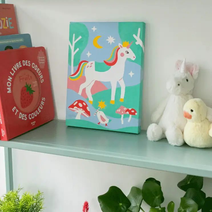 La Petite Epicerie - petit pinceau kids / licorne et piou by Citron Grenadine