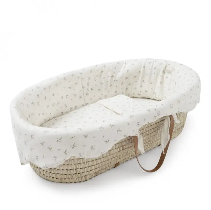 BABYSHOWER garniture couffin little cloud / roseberry by Citron Grenadine