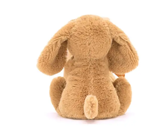 Jellycat bashful / toffee puppy soother by Citron Grenadine