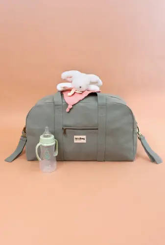 HINDBAG Basile sac à langer / sauge by Citron Grenadine