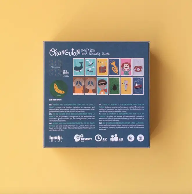 LONDJI family game orangutan +5 ans by Citron Grenadine