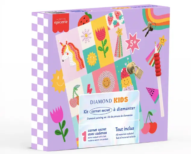 Petit Diamond kids / carnet secrets 5+ by Citron Grenadine