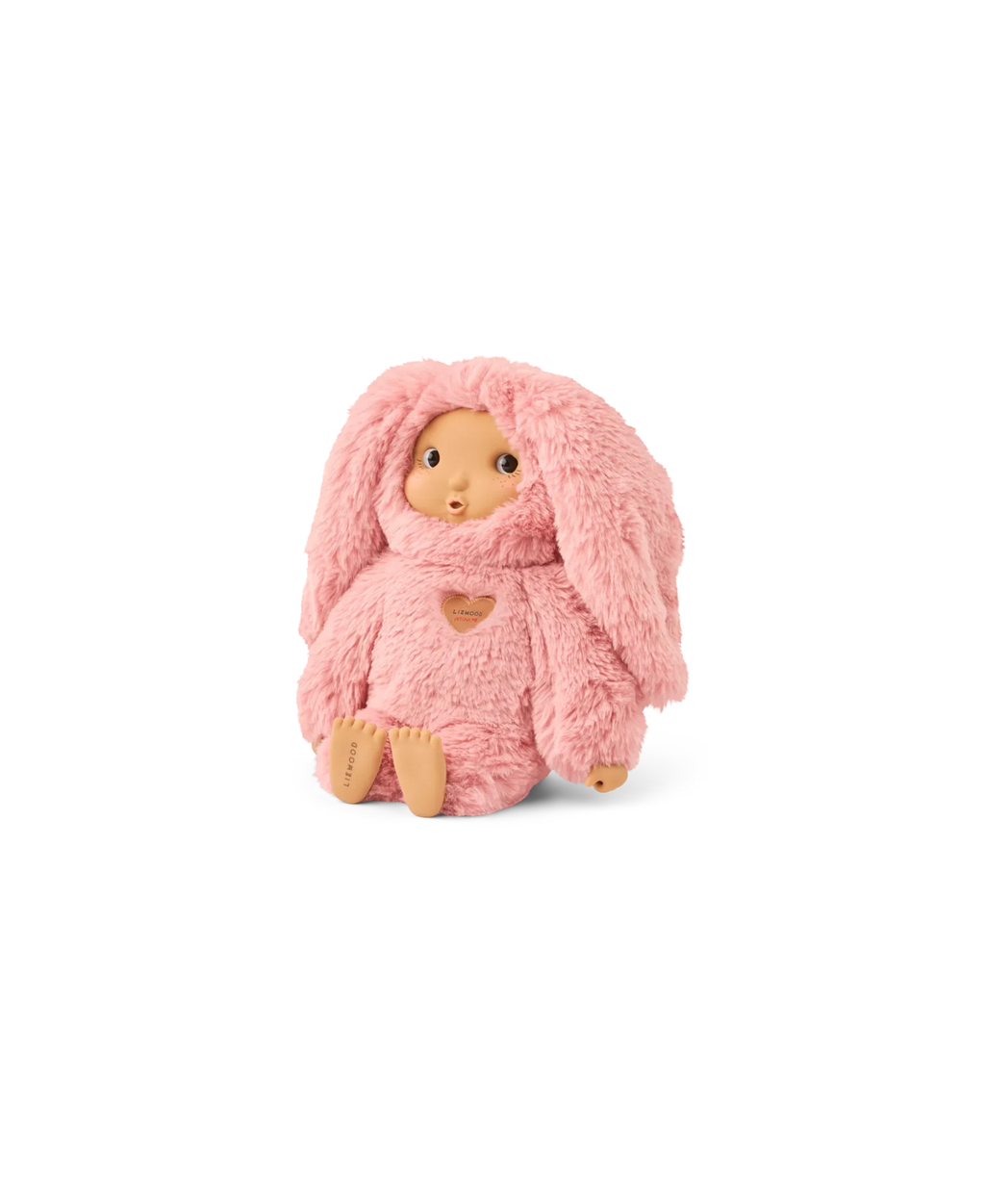 Poupée Miko rose blush en peluche Citron Grenadine