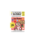 POPPIK livre d'éveil La Gazette des Bébés – édition spéciale Les bisous, couverture colorée avec un bébé et des cœurs