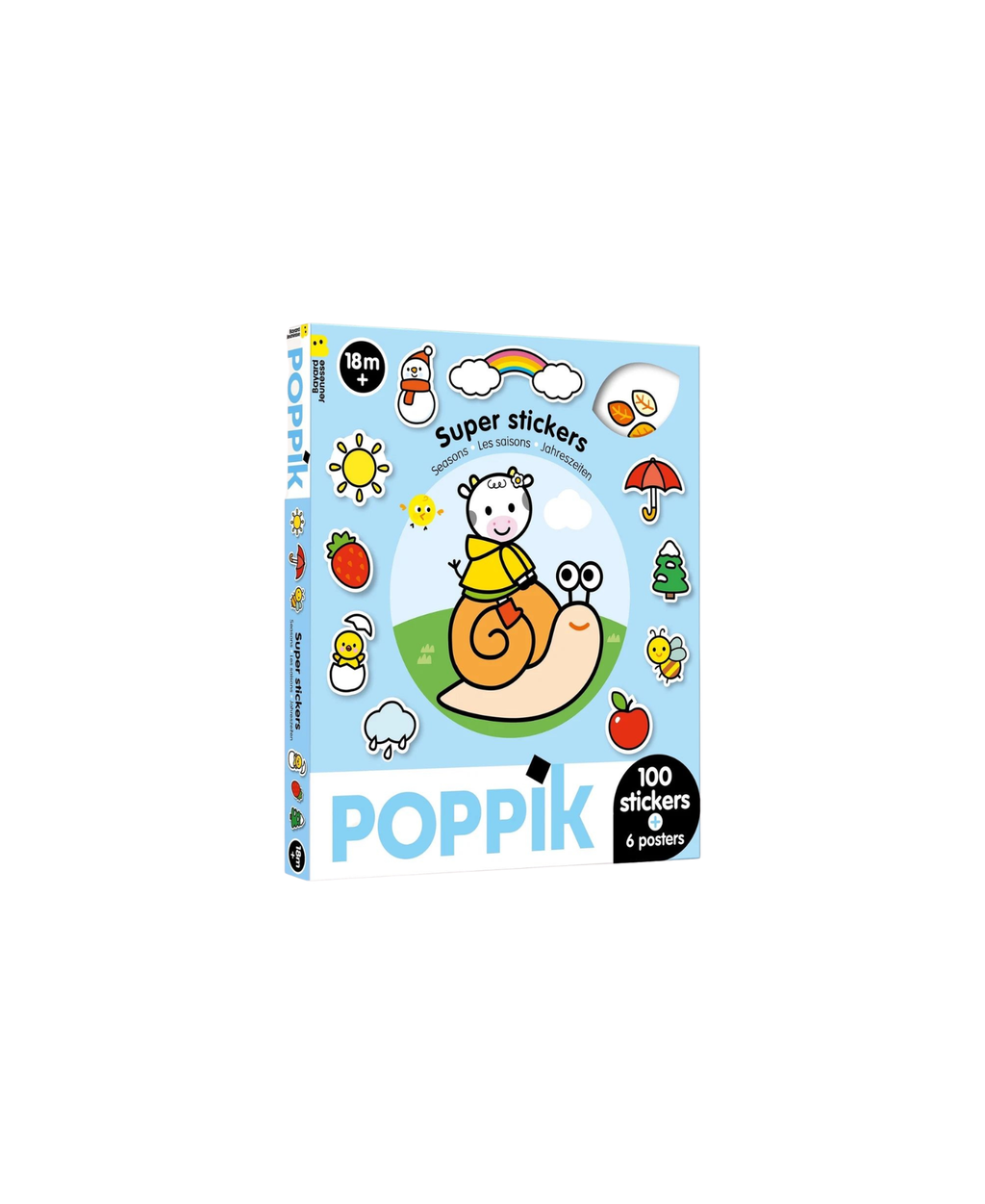 POPPIK sticker les saisons 18m+