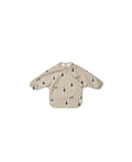 Bavoir LIEWOOD Merle / Dakota dog mist beige bib with dog print by Citron Grenadine.