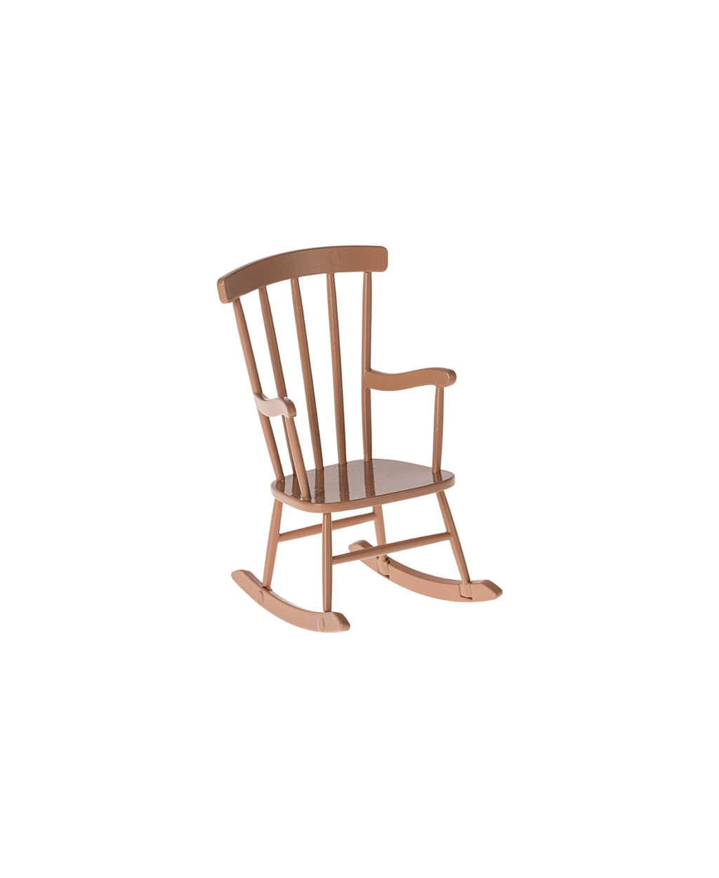 MAILEG rocking chair in dark powder, Citron Grenadine dollhouse accessory