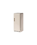 Maileg miniature fridge, cream metal with vertical door handle and bottom vent