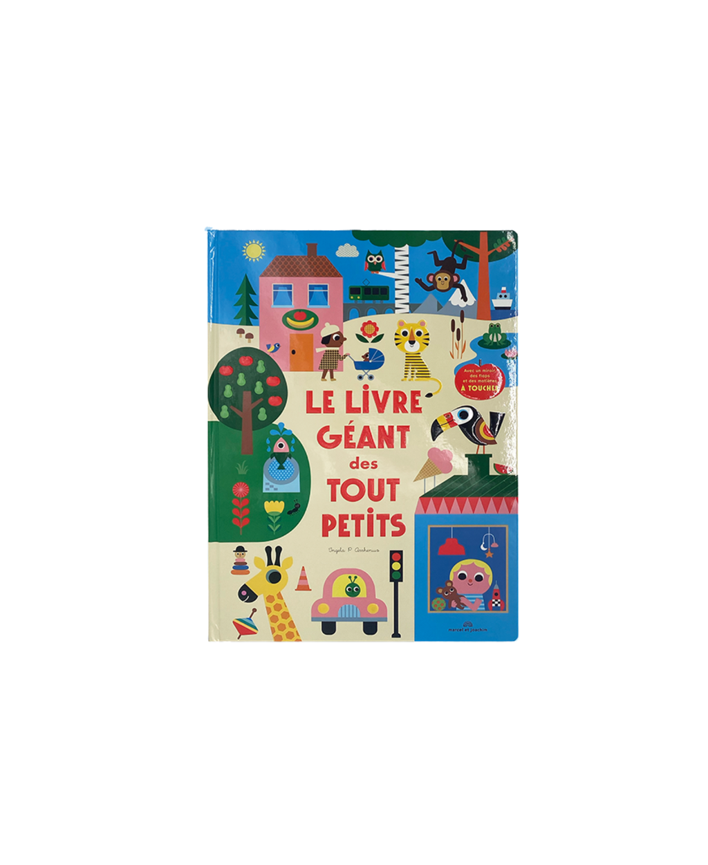 Livre géant des tout-petits, livre musical pour enfants, couverture colorée Citron Grenadine