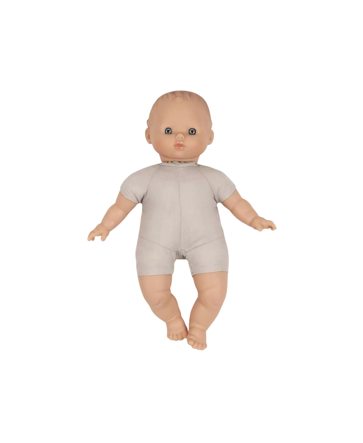 MINIKANE Clarisse poupée 28 cm en beige body, Citron Grenadine