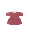MINIKANE robe Faustine poupée 34 cm framboise, accessoire pour poupées