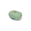 Monbento Tresor Gram lunch box in forest green with front latch closure