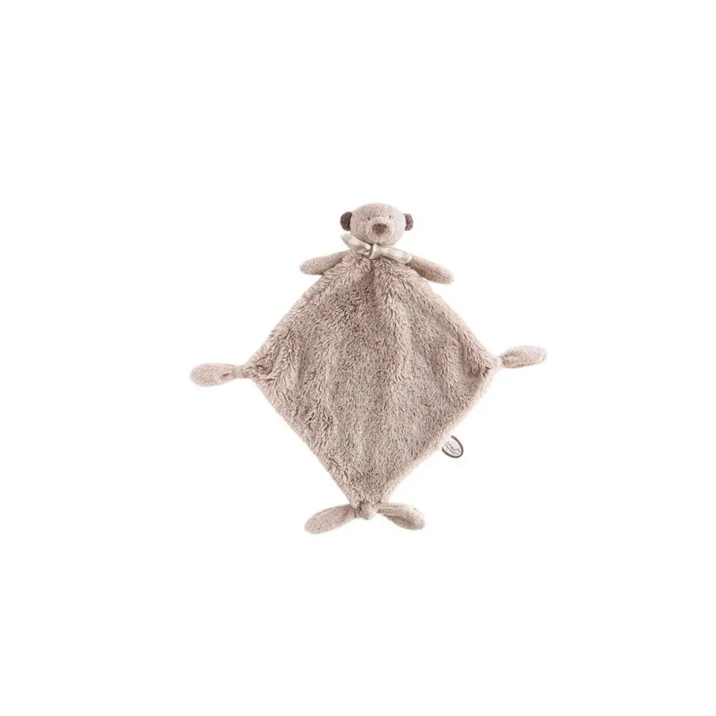 DIMPEL doudou noann beige diamond-shaped plush toy by Citron Grenadine