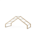 Oliver Furniture Structure cabane pour lit Camp Novel 120 x 200 cm en bouleau/chêne, cadre bois naturel