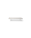Oliver Furniture Wood white bed frame 120 cm with slatted base