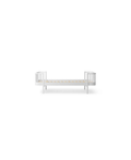 Lit plateforme en bois blanc Original OLVER FURNITURE WOOD avec lattes visibles