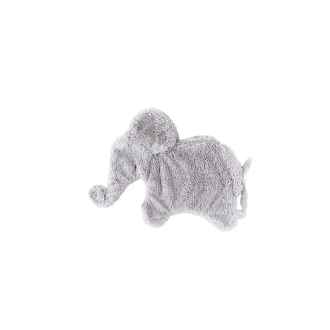 Doudou Oscar elephant plush, gris clair, Citron Grenadine DIMPEL