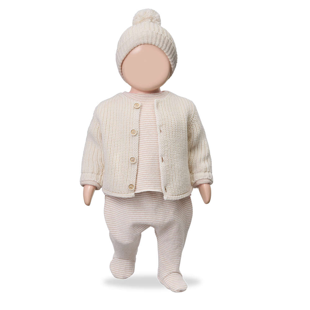 Arras pants nude by Citron Grenadine for 1+ IN THE FAMILY