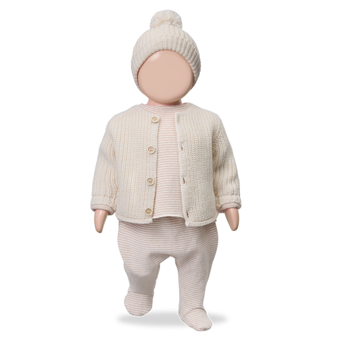 Arras pants nude by Citron Grenadine for 1+ IN THE FAMILY