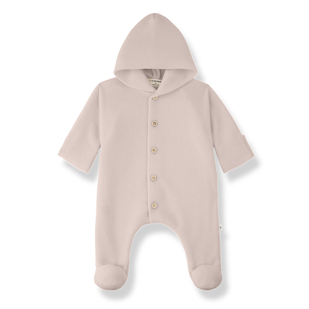 Biarritz combi polaire nude pour bébé par Citron Grenadine, 1+ IN THE FAMILY