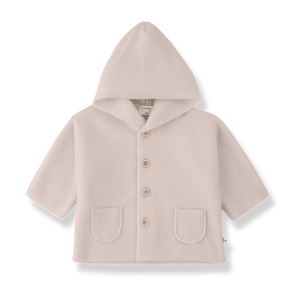 1+ IN THE FAMILY Menton veste polaire / nude
