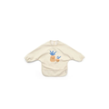 LIEWOOD bavoir Merle pineapple sandy bib in beige with blue pineapple illustration