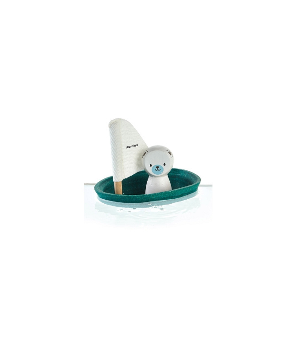 PLAN TOYS bateau ours polaire 12m+