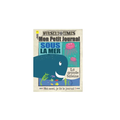Livre bébé en tissu POPPIK sous la mer par Citron Grenadine, couverture bleu marine illustrée