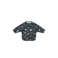 LIEWOOD Merle bib smock in sailing classic navy with boat print by Citron Grenadine