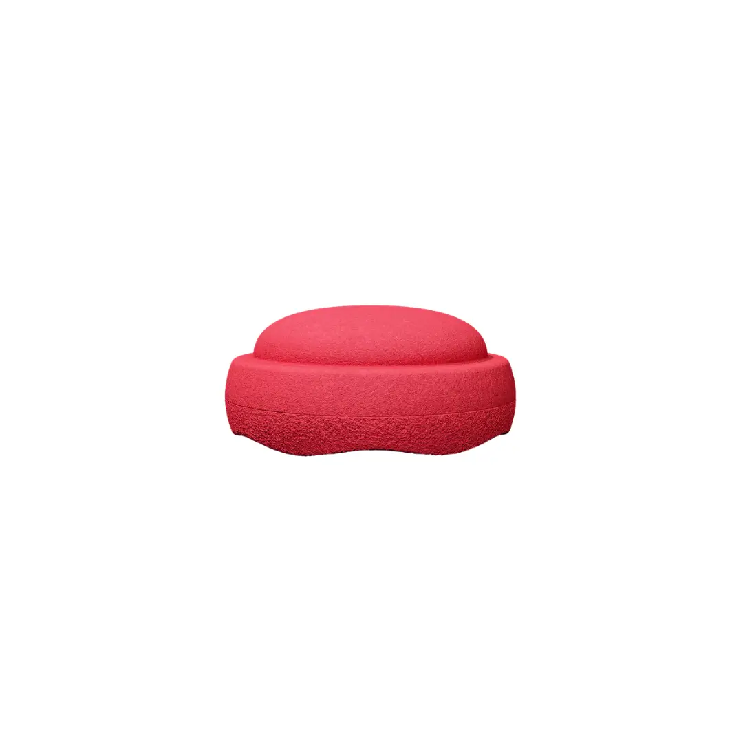 STAPELSTEIN rouge classic interlocking block by Citron Grenadine, red