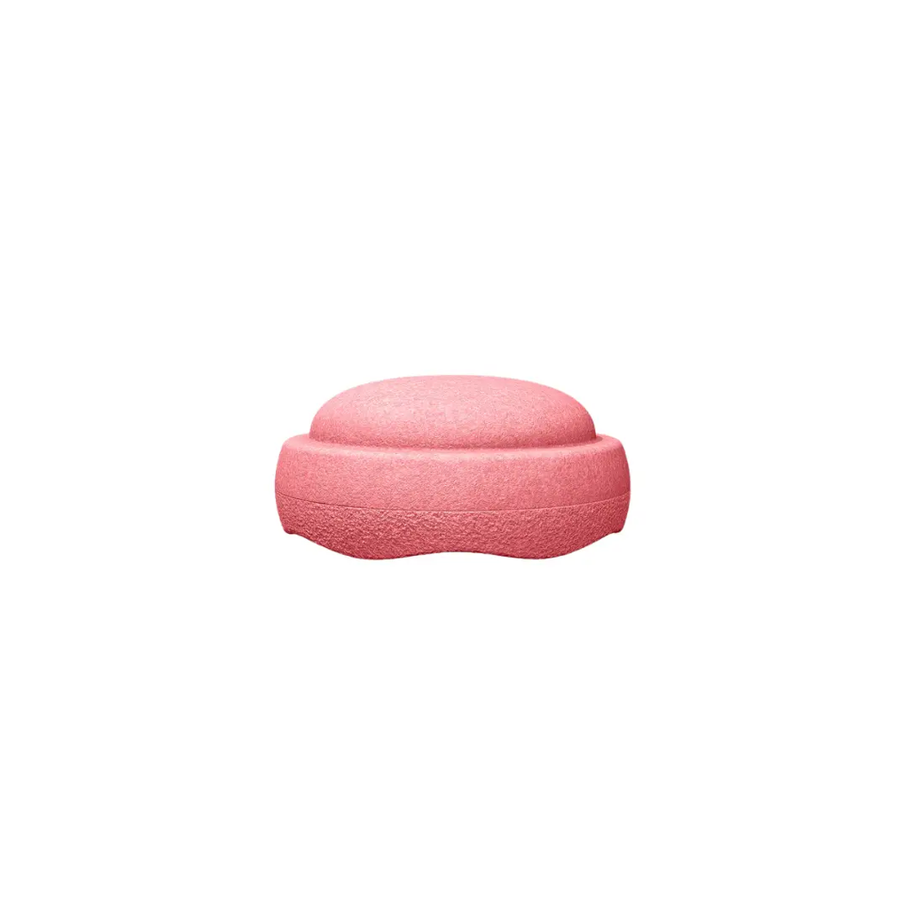STAPELSTEIN interlocking foam block, pastel pink, rounded-top