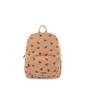 Trixie sac-à-dos school backpack in peach with fox print