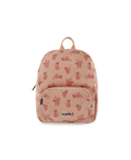 TRIXIE sac à dos pastel rose à motifs de chats, logo Trixie et poche frontale