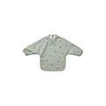 LIEWOOD Merle bib in dove blue with vehicles print