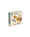 VILAC Rigol’ animaux en bois – boîte de 12 pièces, jouets de dentition 2+, Citron Grenadine