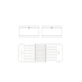 Oliver Furniture mini+ kit famille blanc/chêne 041457 by Citron Grenadine